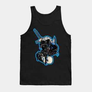 Q Honey Badger Mascot Tank Top